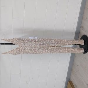 Jovani size 4 Nude White Jumpsuit